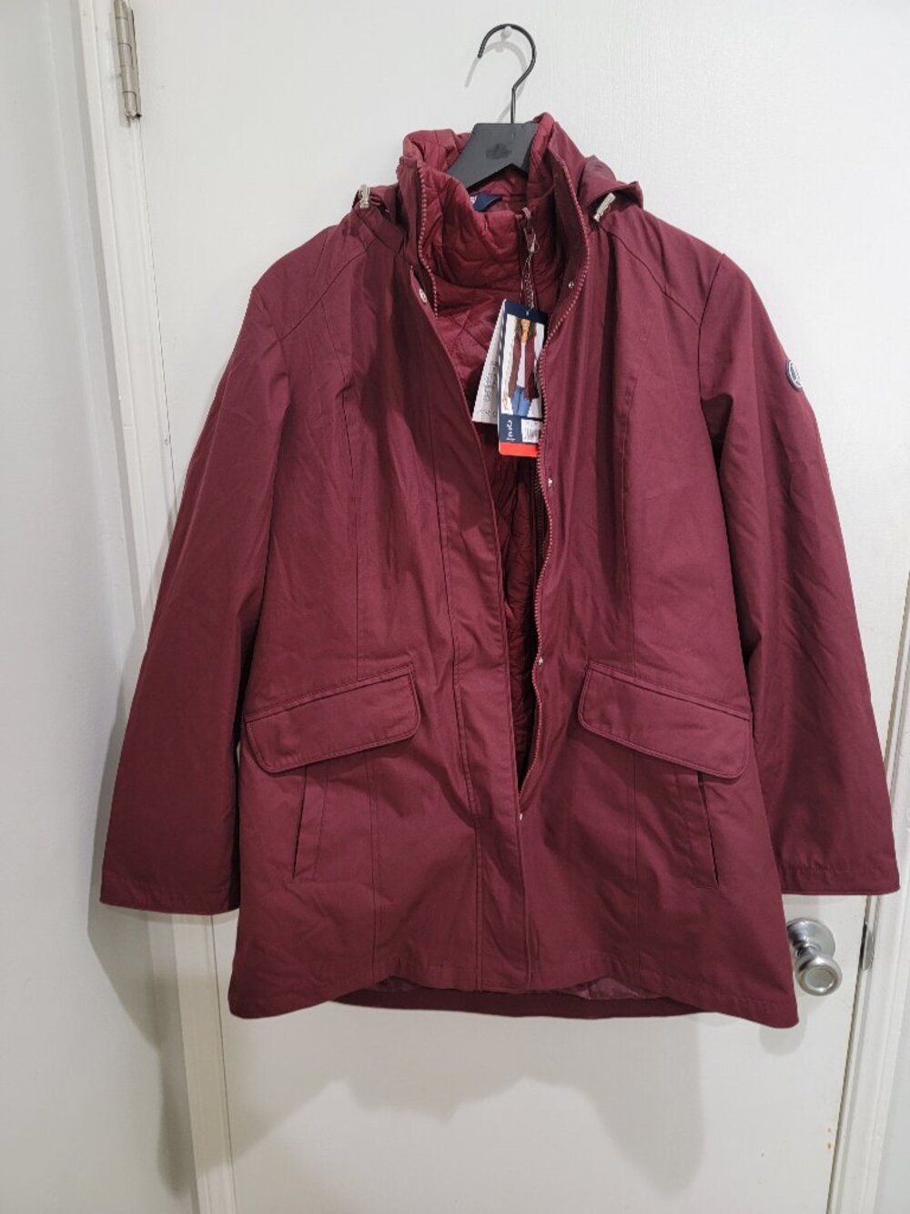 Lands End Womens 3-in-1 Systems Jacket